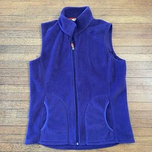 Woolrich Purple Fleece Vest